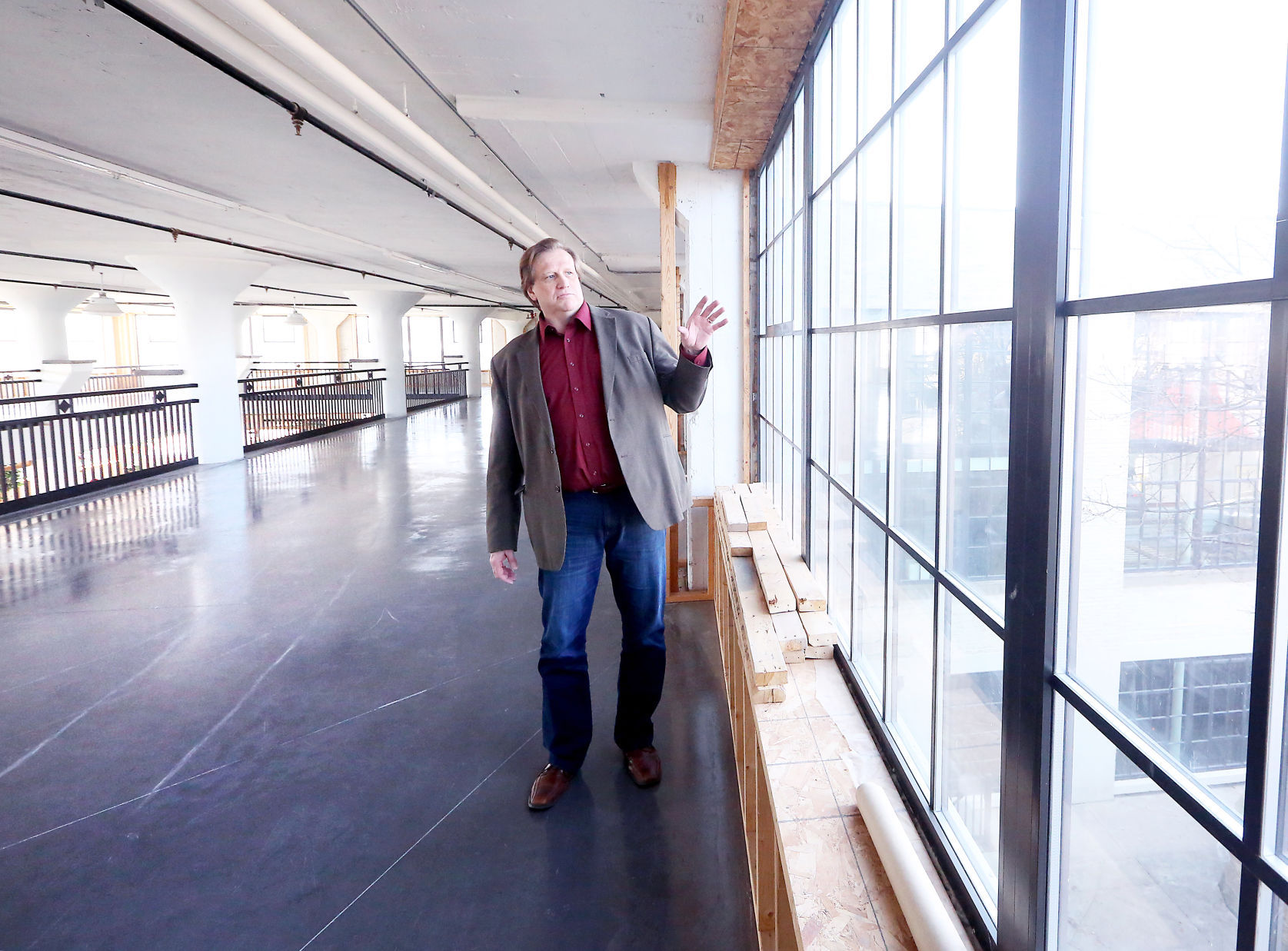 Creamery Package Manufacturing Co. building coming to life in Fort Atkinson